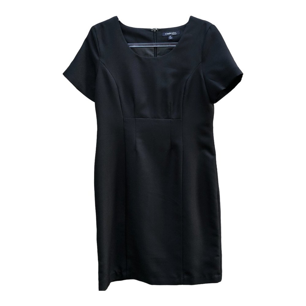 Chadwicks of Boston LBD Black Midi Dress 8P